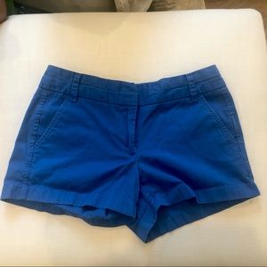 J. Crew Blue Chino Shorts - Size 4